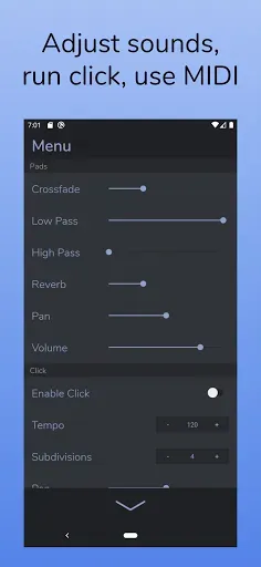 Скриншот 4 — AutoPad — Ambient Pad Loops