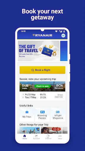 Скриншот 1 — Ryanair