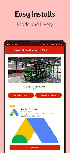 Скриншот 4 — Mod Bussid India