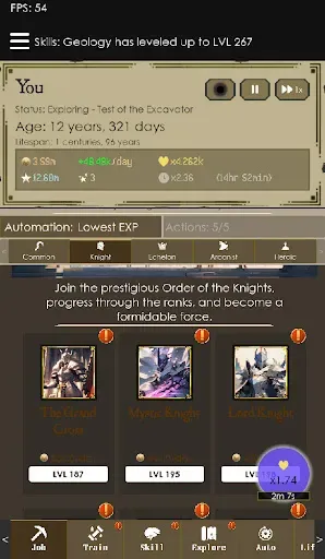 Скриншот 1 — Idle Reincarnator