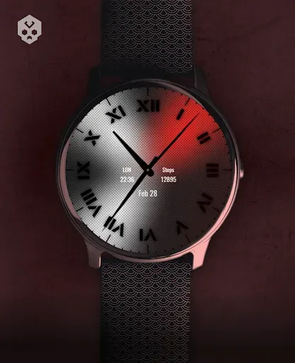 Скриншот 5 — Dark Metal Saber Watch Face