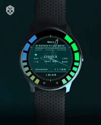 Скриншот 2 — Secret Service Watch Face