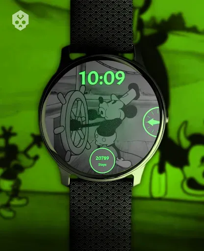 Скриншот 2 — Steamboat Mouse Watch Face