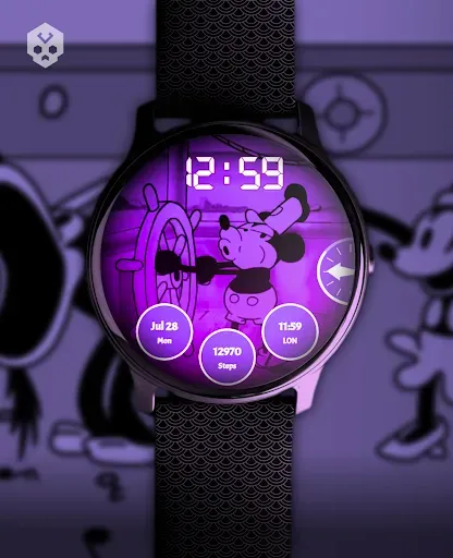 Скриншот 3 — Steamboat Mouse Watch Face