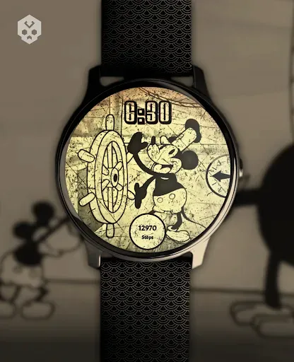 Скриншот 5 — Steamboat Mouse Watch Face