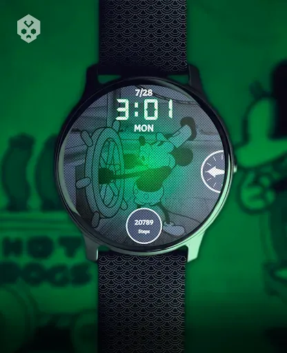 Скриншот 6 — Steamboat Mouse Watch Face