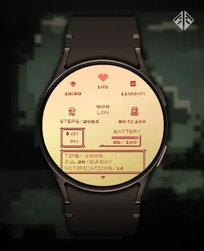 Скриншот 4 — Poke Pixel Retro Watch Face