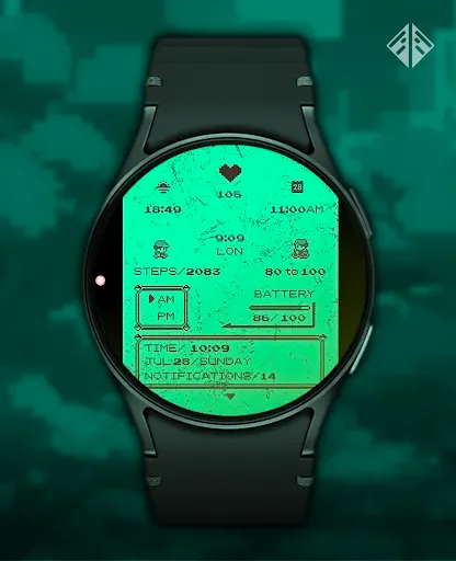 Скриншот 5 — Poke Pixel Retro Watch Face