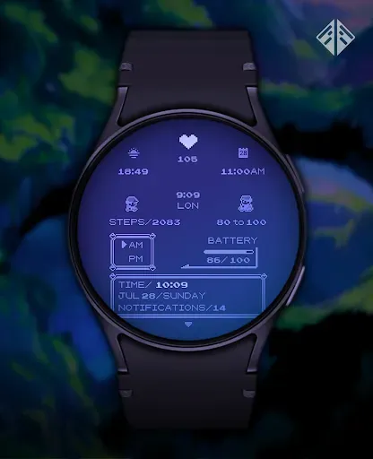 Скриншот 6 — Poke Pixel Retro Watch Face