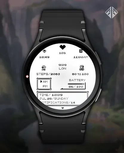 Скриншот 7 — Poke Pixel Retro Watch Face