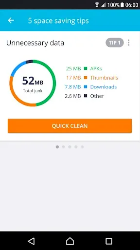 Скриншот 3 — AVG Cleaner Lite