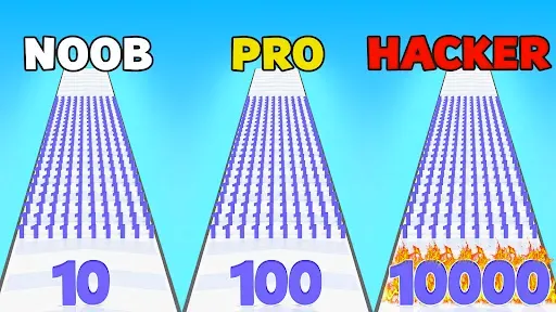 Скриншот 1 — Number Run & Merge Master Game