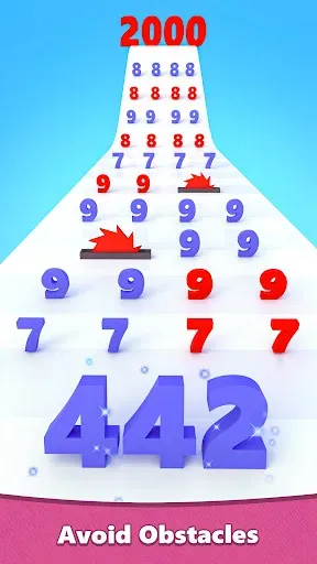 Скриншот 2 — Number Run & Merge Master Game