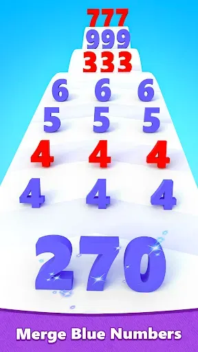 Скриншот 3 — Number Run & Merge Master Game