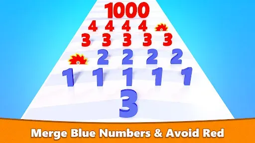 Скриншот 7 — Number Run & Merge Master Game