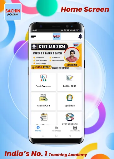Скриншот 2 — Sachin Academy Official