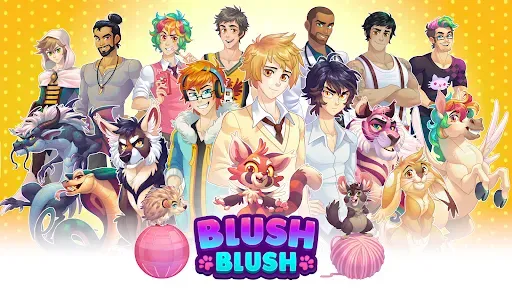 Скриншот 1 — Blush Blush - Idle Otome Game