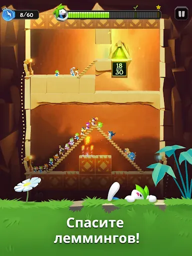 Скриншот 8 — Lemmings: головоломка