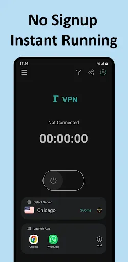 Скриншот 1 — T VPN: Unlimited Proxy Master