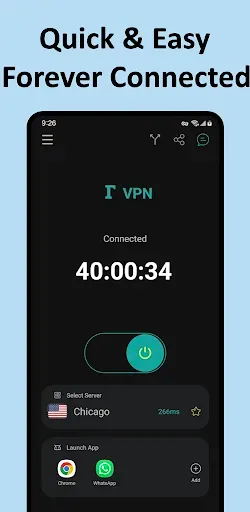 Скриншот 2 — T VPN: Unlimited Proxy Master