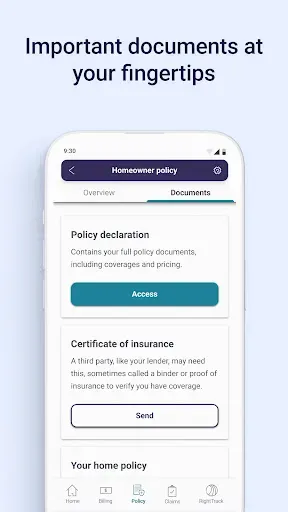 Скриншот 2 — Safeco Mobile