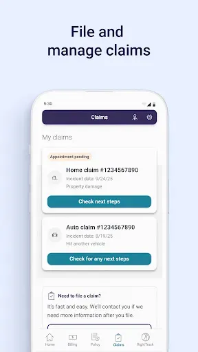 Скриншот 5 — Safeco Mobile