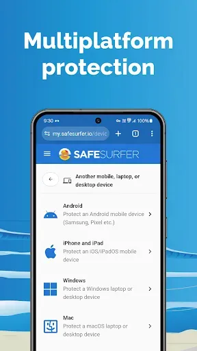Скриншот 5 — Safe Surfer: Block Porn & Apps