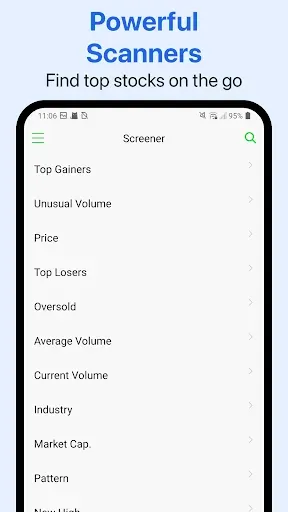Скриншот 5 — Stock Screener - Stock Screens