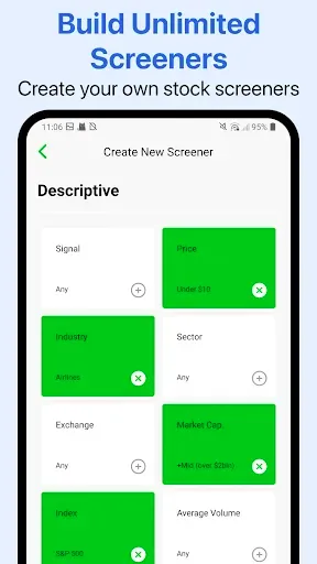 Скриншот 6 — Stock Screener - Stock Screens