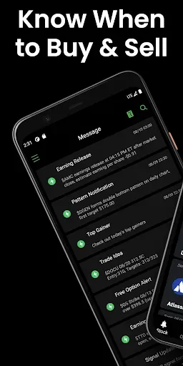 Скриншот 1 — Stocks Signals - Stock Tracker