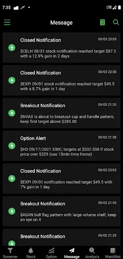 Скриншот 5 — Stock Scanner - Market Mover