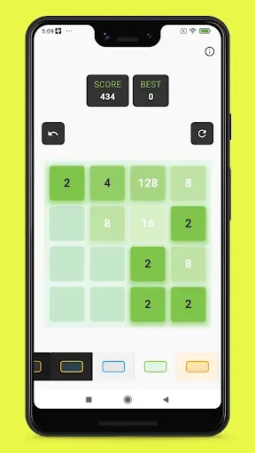 Скриншот 1 — 2048 - Flutter