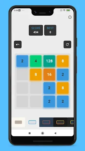 Скриншот 2 — 2048 - Flutter