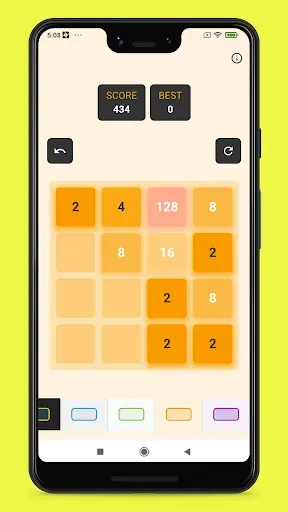 Скриншот 4 — 2048 - Flutter