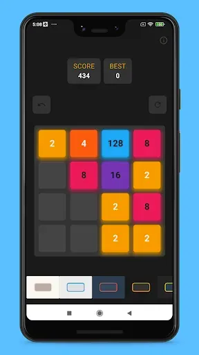 Скриншот 6 — 2048 - Flutter