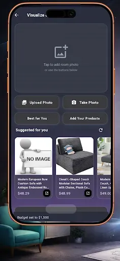 Скриншот 5 — AI Room Planner: Home Interior