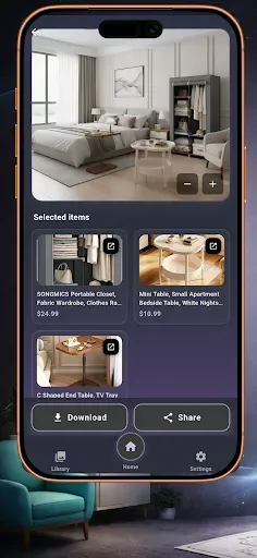 Скриншот 6 — AI Room Planner: Home Interior