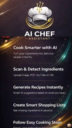 Скриншот 1 — Chef: Meal Planner & Recipes
