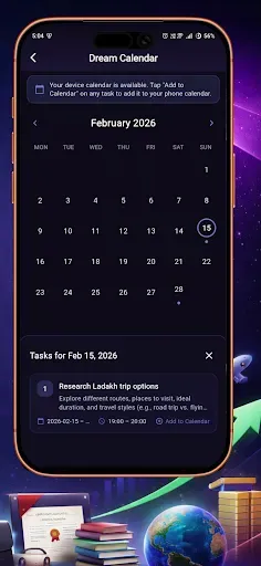Скриншот 5 — Dream & Goal Planner