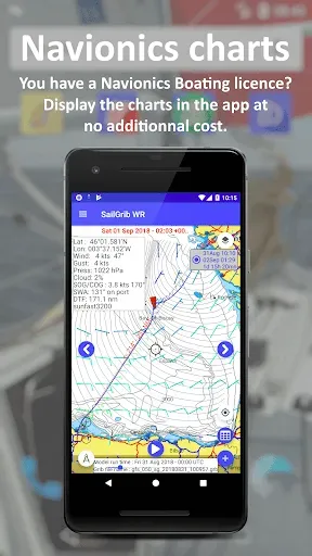 Скриншот 1 — Pro Weather Routing Navigation