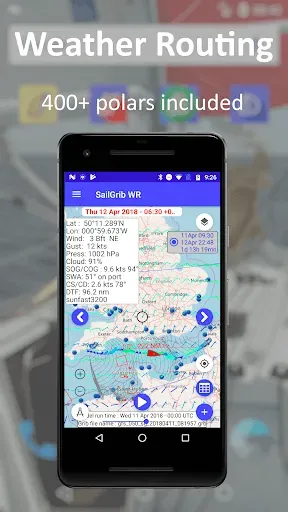 Скриншот 4 — Pro Weather Routing Navigation