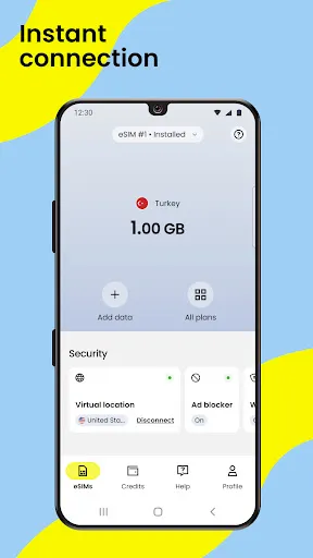 Скриншот 4 — Saily: Travel eSIM & Data