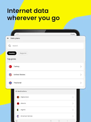 Скриншот 8 — Saily: Travel eSIM & Data