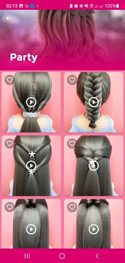 Скриншот 8 — Girls Hairstyle Step By Step