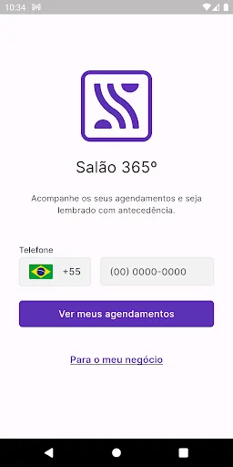 Скриншот 2 — Salão 365º - Cliente
