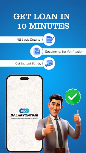 Скриншот 1 — SalaryOnTime:Personal Loan App