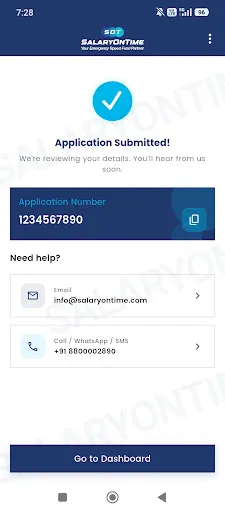 Скриншот 8 — SalaryOnTime:Personal Loan App