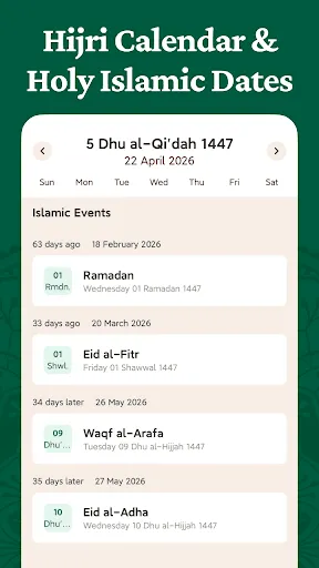 Скриншот 4 — Salati: Qibla Prayer Time Azan