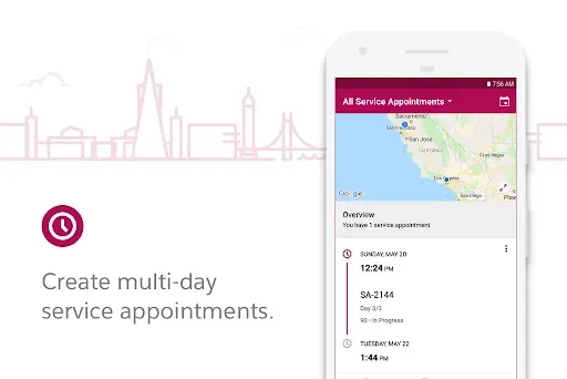 Скриншот 2 — Salesforce Field Service