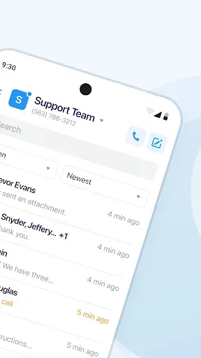Скриншот 2 — Business Texting with Salesmsg